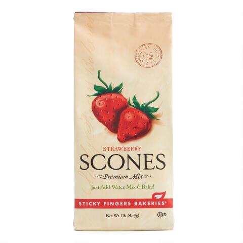 Sticky Finger Scone - Strawberry