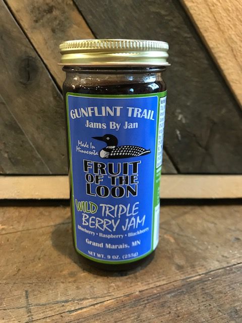 Gunflint Trail Jam - Fruit of the Loon Triple Berry Jam