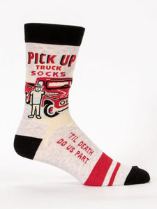 Men's Crew Sock - PICK UP TRUCK SOCKS